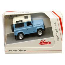Load image into Gallery viewer, Schuco 1:64 Land Rover Defender Light Blue-White