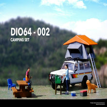 Load image into Gallery viewer, INNO64 1:64 Car Camping Diorama Set Toyota Land Cruiser (FJ60)
