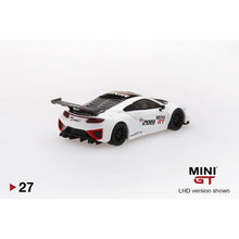Load image into Gallery viewer, Mini Gt 1:64 NSX GT3 2019 MINI GT Gift Car 27