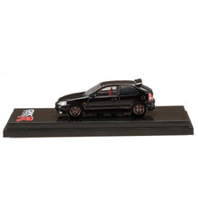 Load image into Gallery viewer, Hobby Japan 1:64 Honda Civic Type R (EK9) Customized Ver. Carbon Bonnet Starlight Black Pearl