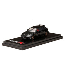 Load image into Gallery viewer, Hobby Japan 1:64 Honda Civic Type R (EK9) Customized Ver. Carbon Bonnet Starlight Black Pearl