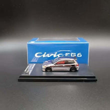 Load image into Gallery viewer, Street Weapon 1:64 Honda Civic EG6 Chrome