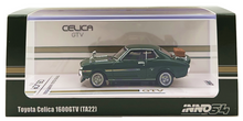 Load image into Gallery viewer, iNNO64 1:64 Toyota Celica 1600GT (TA22) Green with Luggage