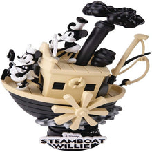 Load image into Gallery viewer, Beast Kingdom D-Stage 017 Diorama Stage Steamboat Willie