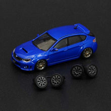 Load image into Gallery viewer, BM Creations Junior 1:64 Subaru 2009 Impreza WRX Blue