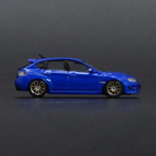 Load image into Gallery viewer, BM Creations Junior 1:64 Subaru 2009 Impreza WRX Blue