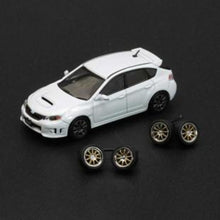Load image into Gallery viewer, BM Creations Junior 1:64 Subaru 2009 Impreza WRX White