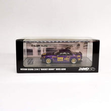 Load image into Gallery viewer, iNNO64 1:64 Nissan Silvia (S14) "Rocket Bunny" Boss Aero Metallic Purple