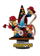 Load image into Gallery viewer, Beast Kingdom D-Stage 049 Diorama Stage Minions Fire Fighter