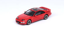 Load image into Gallery viewer, iNNO64 1/64 Nissan Fairlady Z (Z32) Aztec Red with Extra Wheels