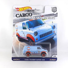 Load image into Gallery viewer, Hot Wheels Car Culture Cargo Carriers 1/64 Ford Transit Super Van