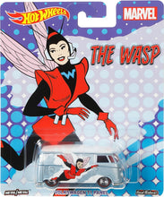 Load image into Gallery viewer, Hot Wheels 2017 Pop Culture Mаrvel The Wasp 1/64 Volkswagen T1 Panel