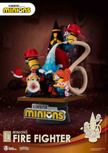 Load image into Gallery viewer, Beast Kingdom D-Stage 049 Diorama Stage Minions Fire Fighter