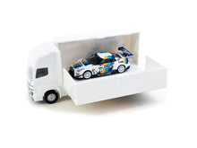 Load image into Gallery viewer, Tarmac Works 1/64 Nissan GT-R NISMO GT3 GT World Challenge Asia Esports 2020 #21 with Plastic Truck + Tomica Regular (Random)