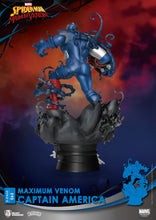 Load image into Gallery viewer, Beast Kingdom D-Stage 065 Diorama Stage Spider-Man Maximum Venom: Captain America