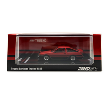 Load image into Gallery viewer, iNNO64 1/64 Toyota Sprinter Trueno AE86 Red