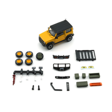 Load image into Gallery viewer, BM Creations 1/64 Suzuki Jimny (JB74) 2019 - Rhino Accessory Pack Ivory Yellow (RHD)
