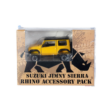 Load image into Gallery viewer, BM Creations 1/64 Suzuki Jimny (JB74) 2019 - Rhino Accessory Pack Ivory Yellow (RHD)
