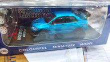 Load image into Gallery viewer, CM Model 1/64 Mitsubishi Lancer Evolution IX Blue
