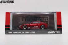 Load image into Gallery viewer, Inno64 1/64 Toyota Supra (A80) "Top Secret" RED - IN64-A80TS-RED - 267322
