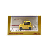 Load image into Gallery viewer, iNNO64 1/64 Honda City Turbo II Yellow With Motocompo
