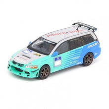 Load image into Gallery viewer, iNNO64 1/64 Mitsubishi Lancer Evolution IX Wagon "FALKEN" Livery
