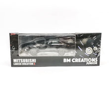 Load image into Gallery viewer, BM Creations Junior 1:64 Mitsubishi Lancer Evolution X Black LHD
