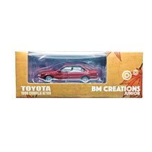Load image into Gallery viewer, BM Creations Junior 1:64 Toyota Corolla 1996 AE100 Red LHD
