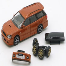 Load image into Gallery viewer, BM Creations Junior 1:64 Subaru Legacy Touring Wagon GT-B Orange LHD
