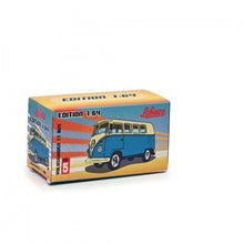 Load image into Gallery viewer, Schuco 1:64 Paper Edition Volkswagen T1 Bus Blue-Beige #5

