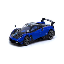 Load image into Gallery viewer, Tarmac Works 1:64 Pagani Huayra BC Blu Francia
