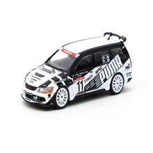 Load image into Gallery viewer, Tarmac Works 1:64 Mitsubishi Lancer Evolution Wagon Super Taikyu 2000 Tokachi 24H Race Livery
