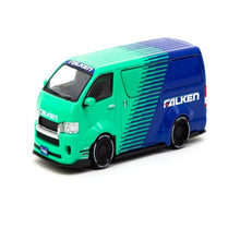 Load image into Gallery viewer, Tarmac Works 1:64 Toyota Hiace Widebody Falken
