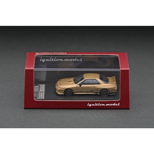 Load image into Gallery viewer, Ignition Model 1:64 IG2391 Top Secret GT-R (VR32) Matte Gold
