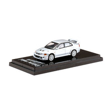 Load image into Gallery viewer, Hobby Japan 1:64 Mitsubishi Lancer GSR Evolution VI TME CP9A Satellite Silver M
