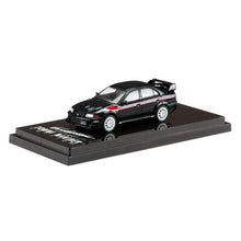 Load image into Gallery viewer, Hobby Japan 1/64 Mitsubishi Lancer GSR Evolution VI T.M.E Special Coloring Package (CP9A) Pyrenees Black
