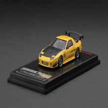 Load image into Gallery viewer, Ignition Model 1:64 Mazda RX-7 (FC3S) RE Amemiya Yellow IG2494
