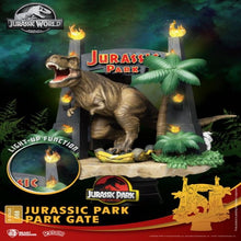 Load image into Gallery viewer, Beast Kingdom D-Stage 088 Diorama Stage Jurassic Park Gate
