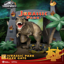 Load image into Gallery viewer, Beast Kingdom D-Stage 088 Diorama Stage Jurassic Park Gate
