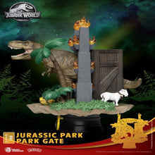 Load image into Gallery viewer, Beast Kingdom D-Stage 088 Diorama Stage Jurassic Park Gate
