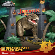 Load image into Gallery viewer, Beast Kingdom D-Stage 088 Diorama Stage Jurassic Park Gate
