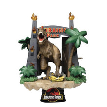 Load image into Gallery viewer, Beast Kingdom D-Stage 088 Diorama Stage Jurassic Park Gate
