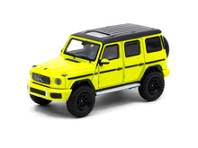 Load image into Gallery viewer, Tarmac Works 1/64 Mercedes-AMG G63 Electric Beam/Yellow - WebStore Special Edition
