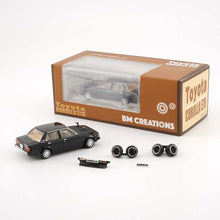 Load image into Gallery viewer, BM Creations Junior 1:64 Toyota Corolla E70 LHD Black

