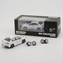 Load image into Gallery viewer, BM Creations Junior 1:64 Mitsubishi Lancer Evolution X WHite LHD

