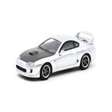 Load image into Gallery viewer, Tarmac Works 1:64 Toyota Supra Silver
