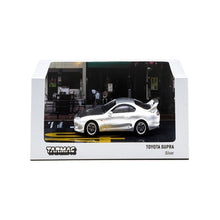 Load image into Gallery viewer, Tarmac Works 1:64 Toyota Supra Silver
