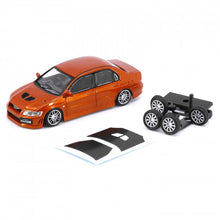 Load image into Gallery viewer, BM Creations Junior 1/64 Mitsubishi Lancer Evolution VII Custom Orange
