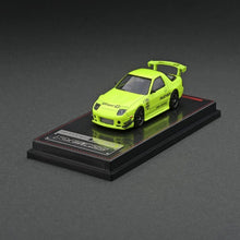 Load image into Gallery viewer, Ignition Model 1:64 IG2497 Mazda RX-7 (FC3S) RE Amemiya Yellow Green
