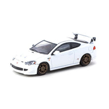 Load image into Gallery viewer, Tarmac Works 1:64 Honda Integra Type-R DC5 Mugen Championship White with Oil Can
